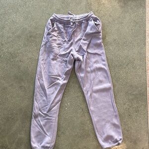 Missguided purple joggers. Talk length. Worn once